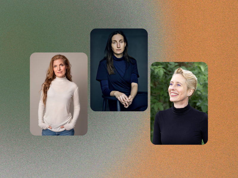 Collage af fotos af de 3 forfattere.